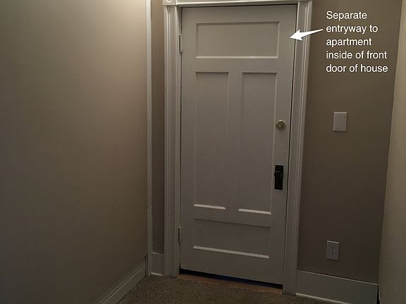 View of entryway from inside