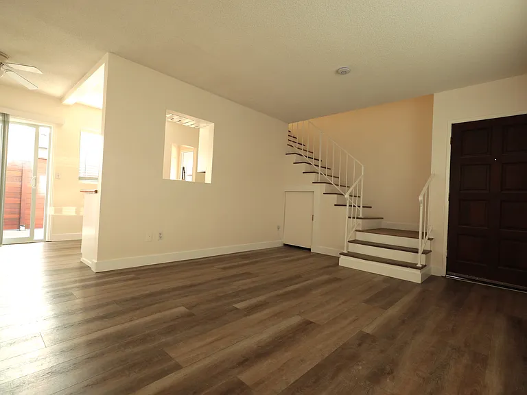 living room & stairway