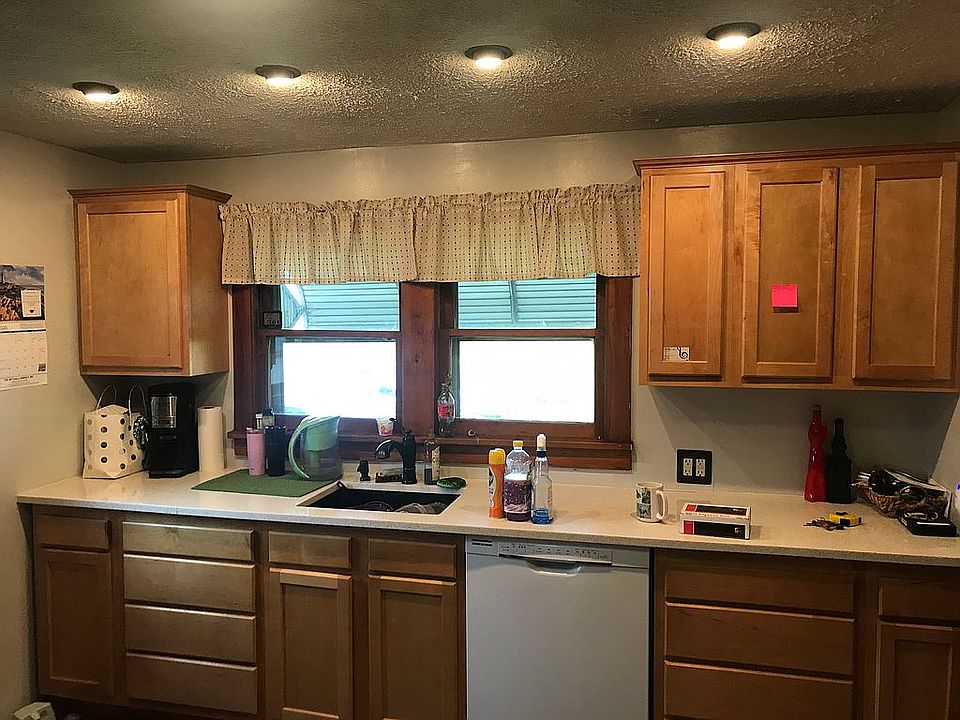 High counter in new kitchen