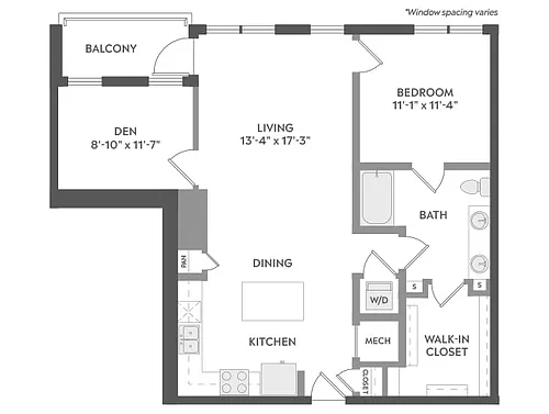 Floor plan A6D