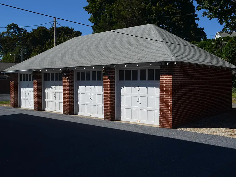Garages in rear
