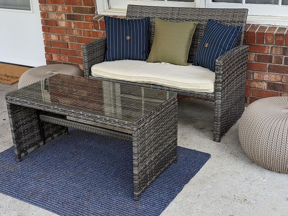 After a long day, unwind on the spacious front porch with a glass of your favorite beverage, and enjoy the beauty of this peaceful charming neighborhood.