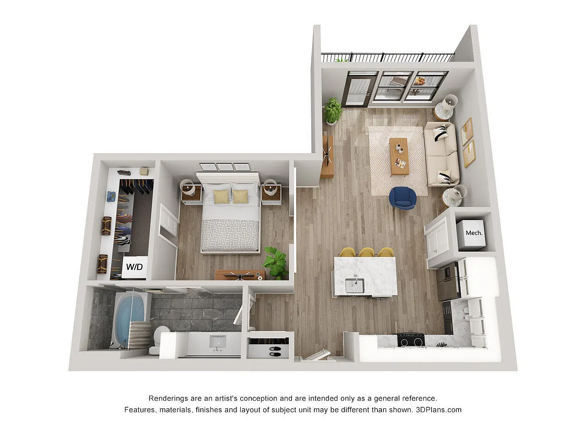Floor plan 2A14