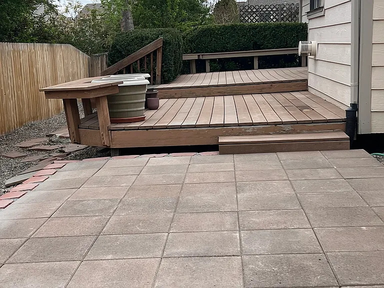 Extended deck