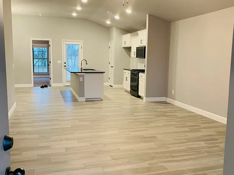 Kitchen & Living Room