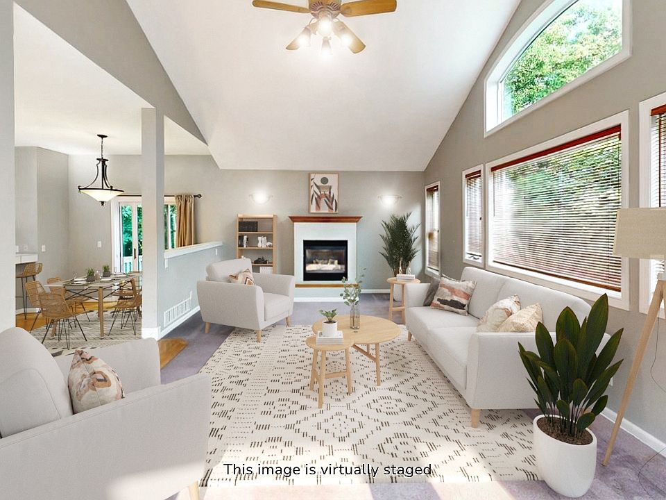 Living Room - Virtually Staged