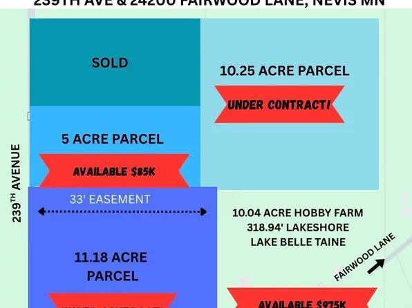 LOT SW 239th Ave, Nevis, MN 56467
