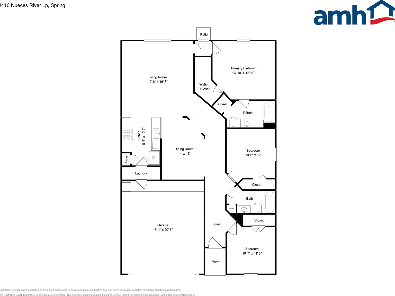 3 bed, 2.0 bath, 1410 sqft, $1,770 — Photo 2