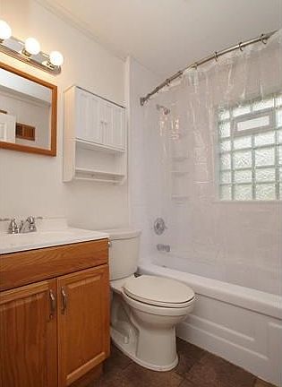 Main floor bath with updated vanity
