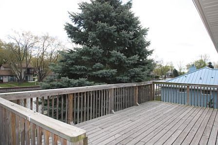 Large deck for entertaining