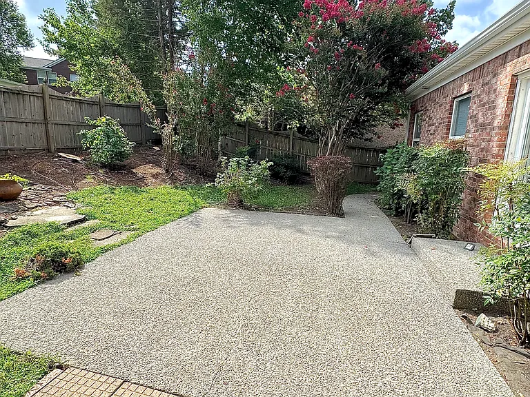 Private Fenced Backyard.