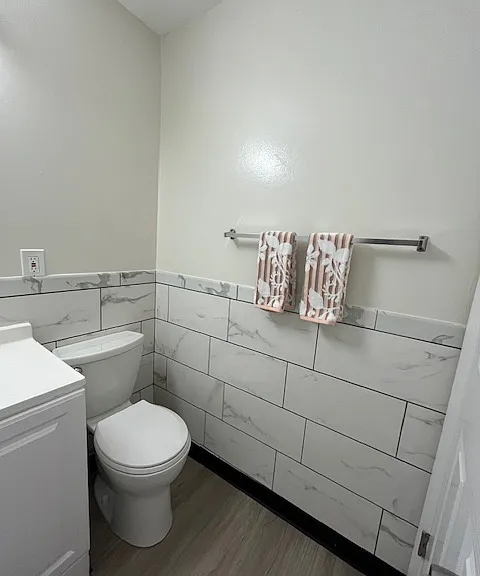 Unit #A-02: 2BED 2 BATH. Bathroom, different angle.