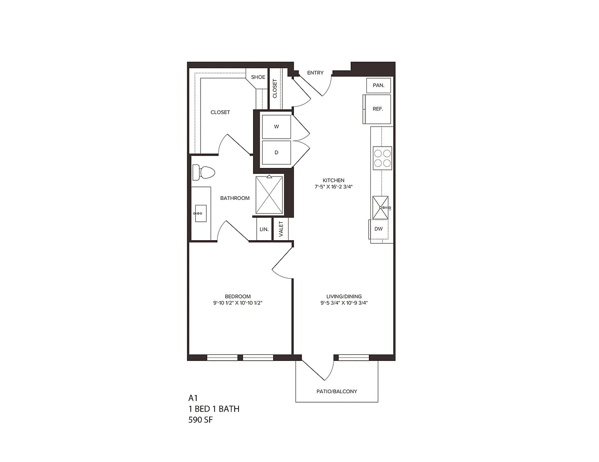 Floor plan A1