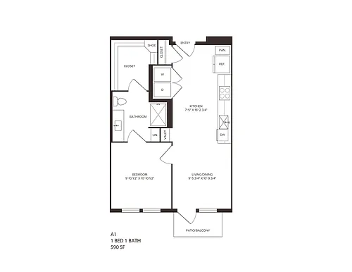 Floor plan A1
