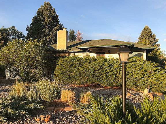 xeriscaped front yard