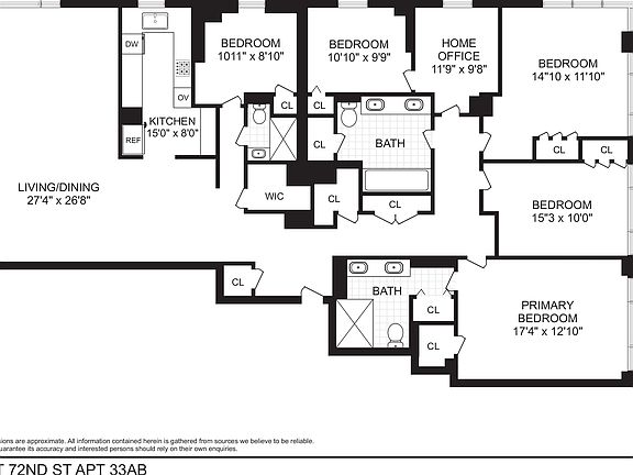 2nd image of 190 E 72nd St #33AB