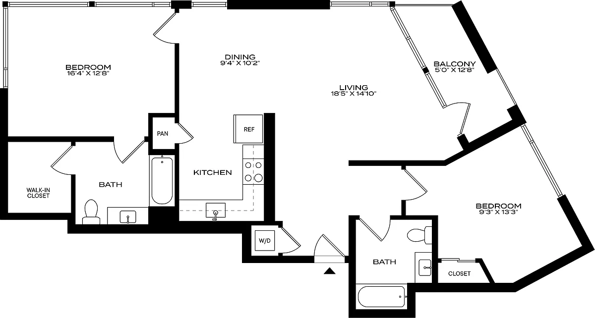 Floor plan B3