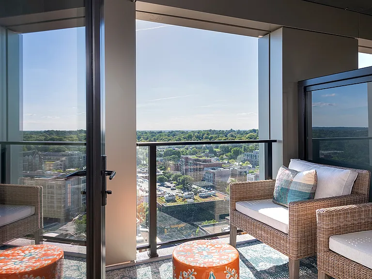 Lush green and city views await