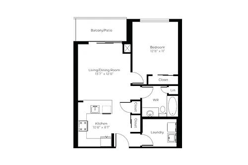 Floor plan The Indigo