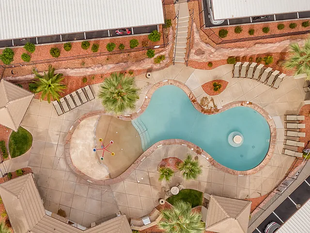 Aerial View of Lower Pool