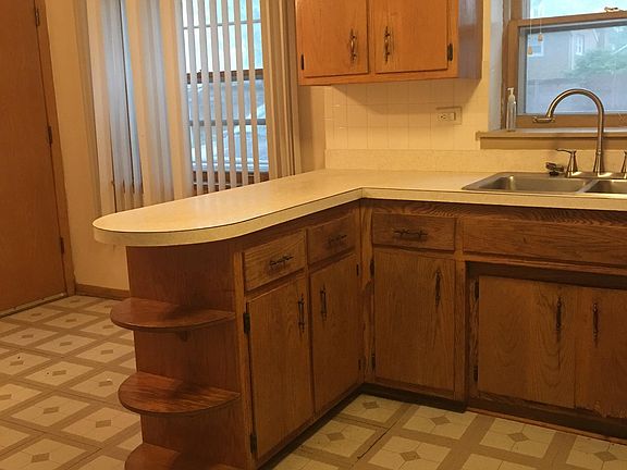 Eating area and kitchen