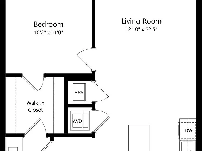 B3 floor plan Willow & Maple