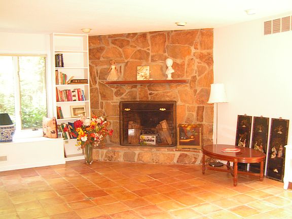 Stone Fireplace