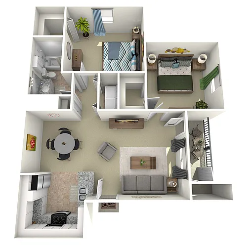 Floor plan B1R