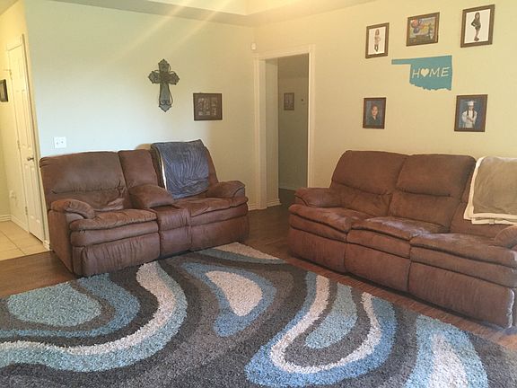 living room with wood floor