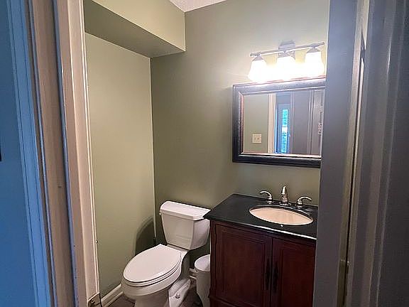 Downstairs hall 1/2 bathroom