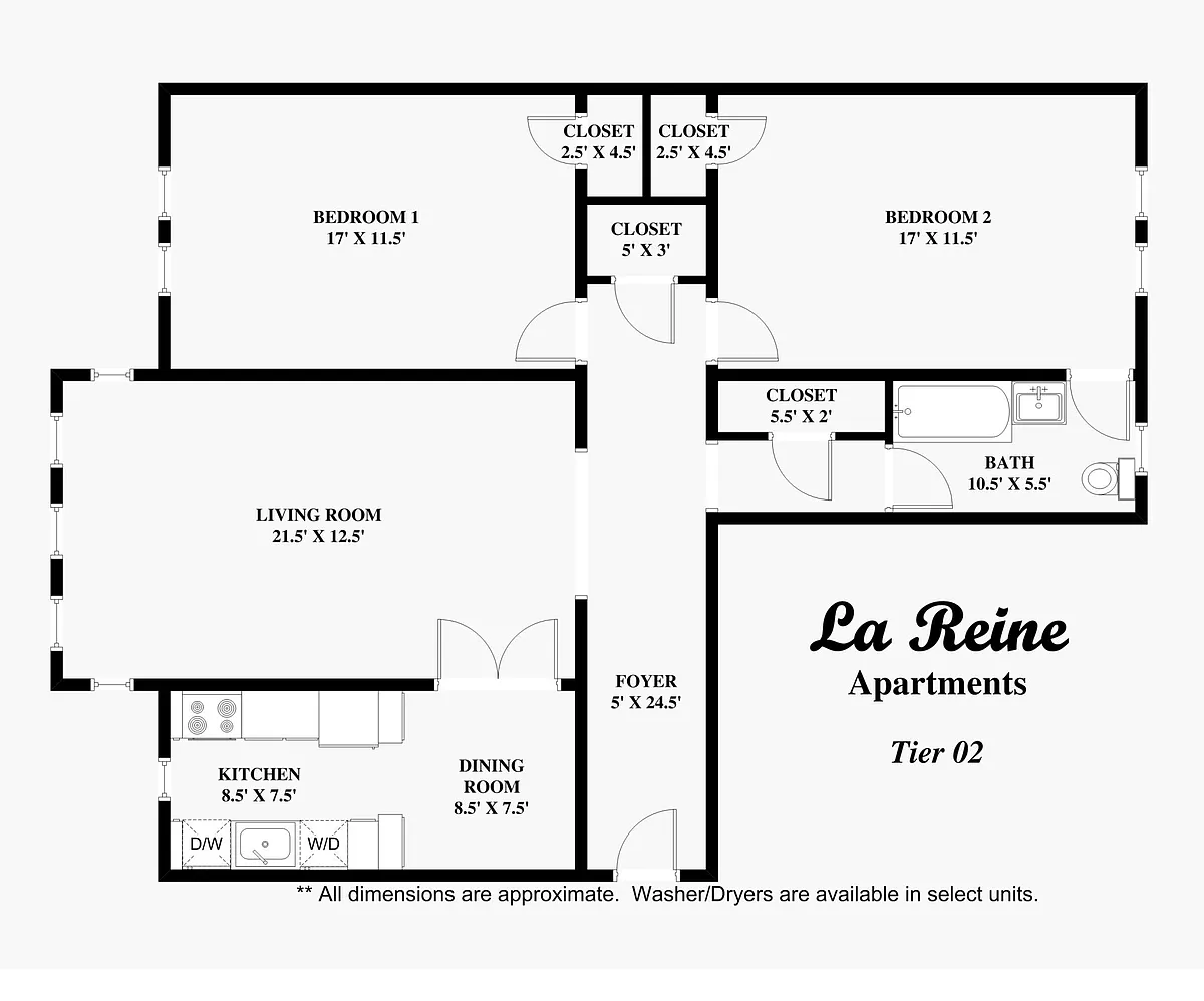 Floor plan Tier 2