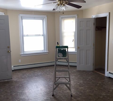 Dining Room with Small Closet and 3 windows