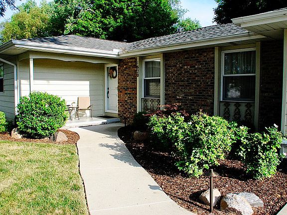 New landscaping in front