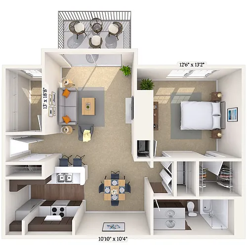 Floor plan 11B