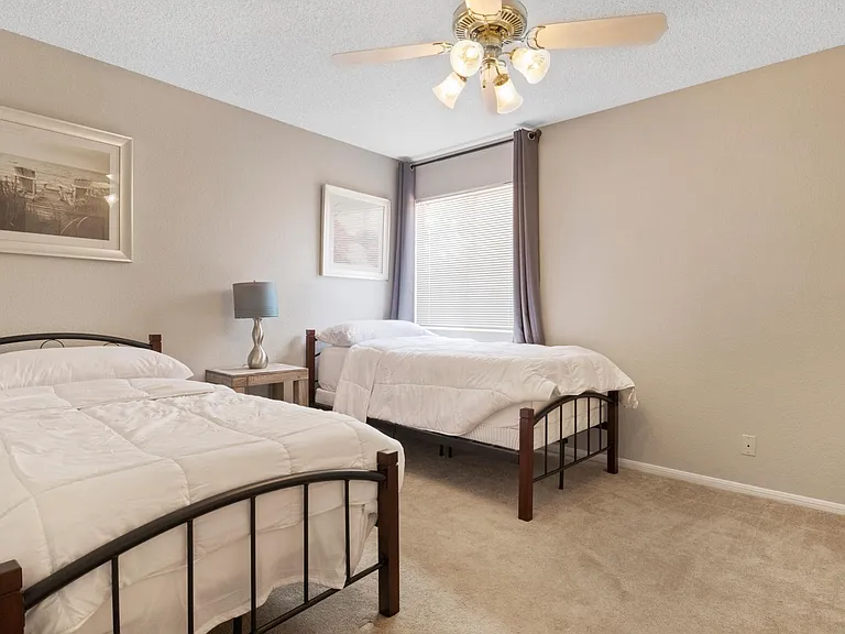 Upstairs guest bedroom