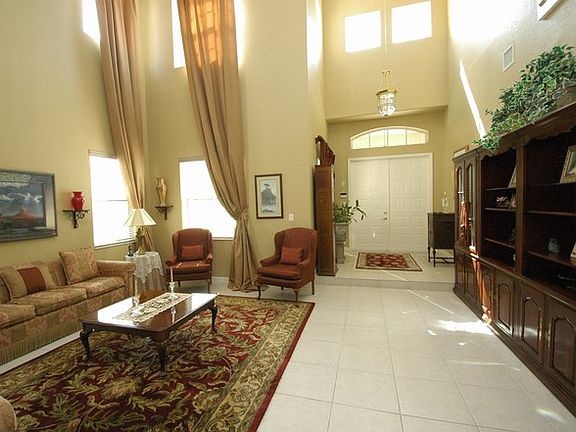 Foyer and Living Room