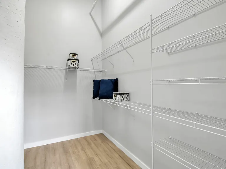 Walk In Closet in Select Apartments