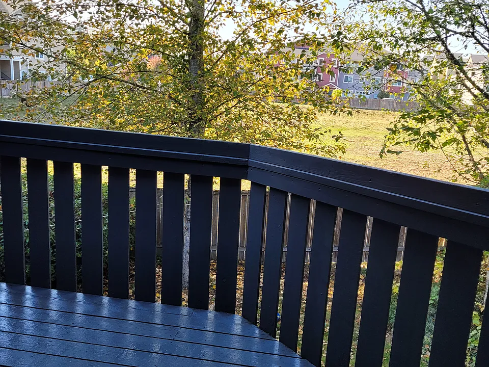 view from deck