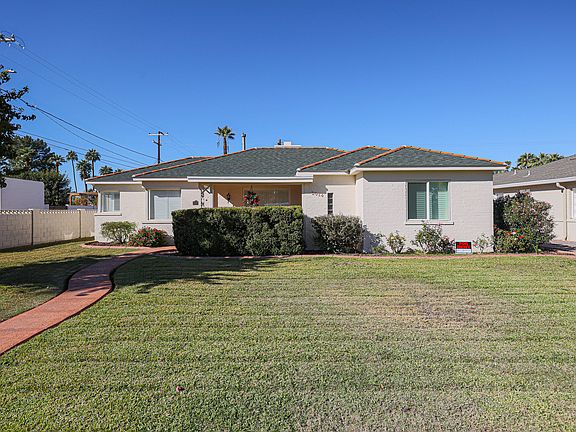 Outside: Property in the morning looking west