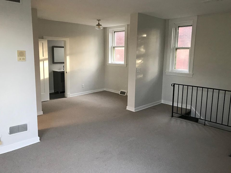 View from main room into bed alcove