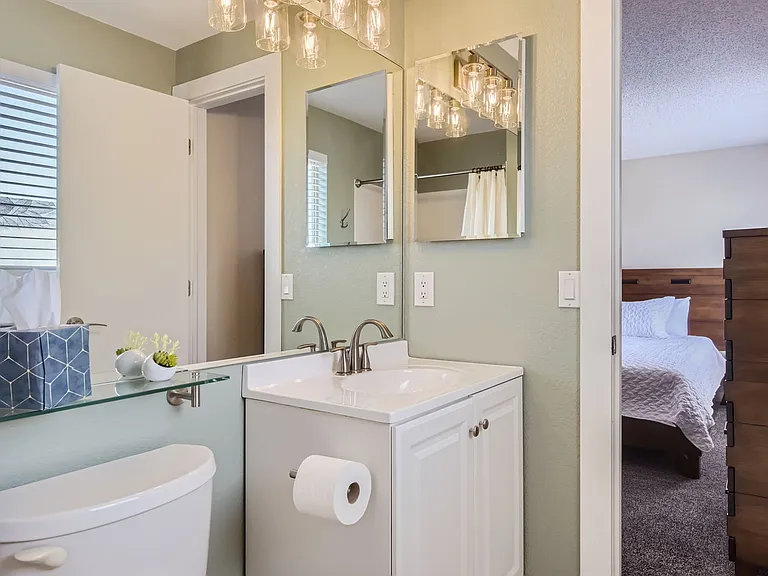 Master bathroom