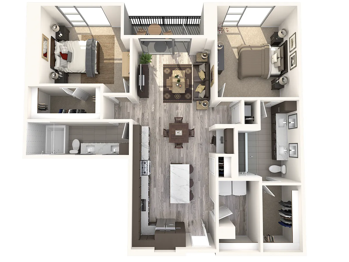 Floor plan B2