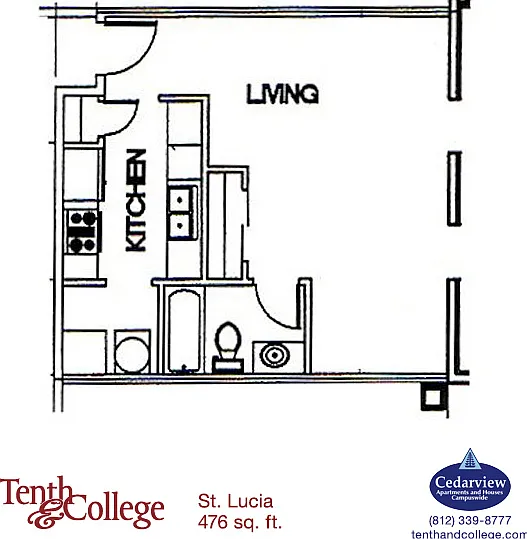 Tenth & College Apartments — Photo 39