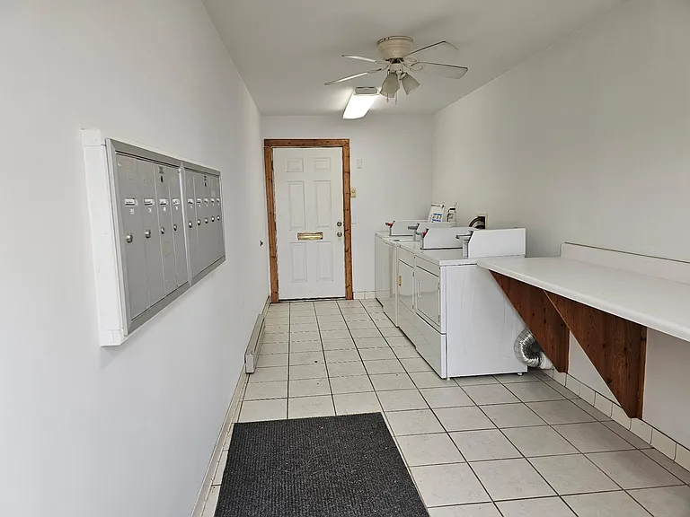 Laundry and mail room