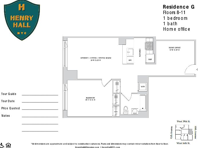 2nd image of 515 W 38th St #8G