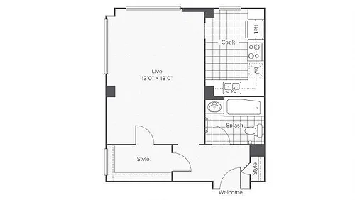 Floor plan Pike