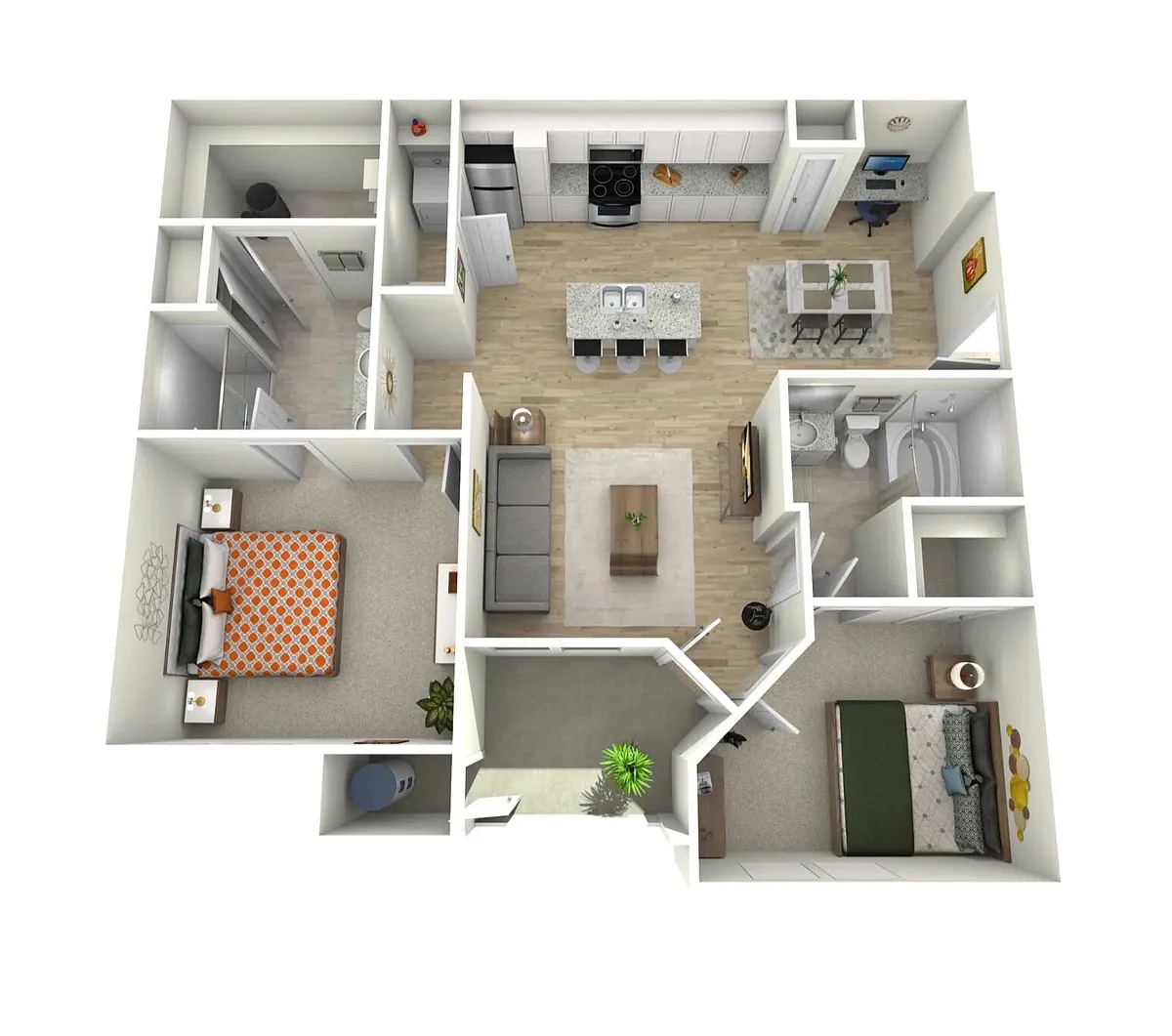 Floor plan B18