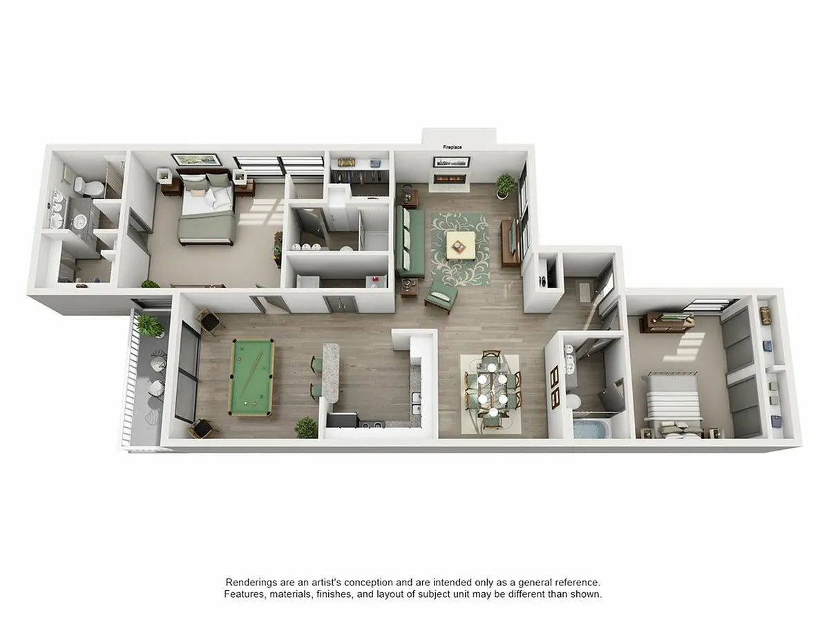 Floor plan B7