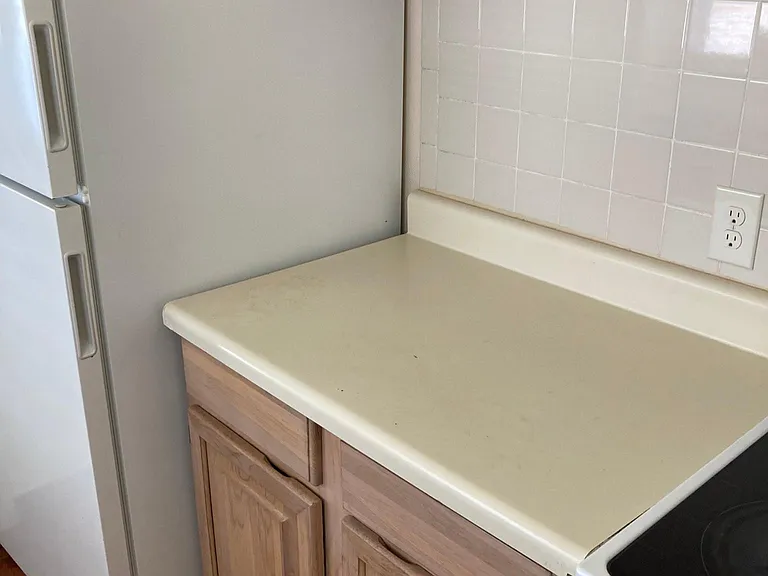 Counter stove fridge