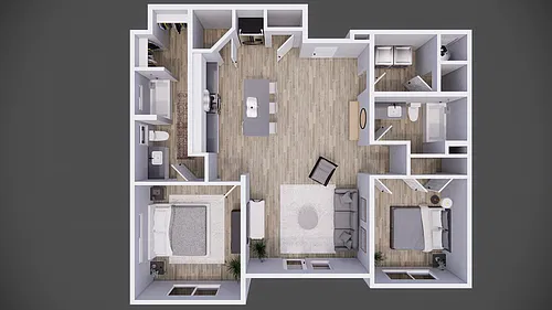 Floor plan 2X2 Large